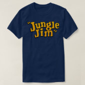 Jungle Jim Retro 70er Drag Racer T-Shirt (Design vorne)