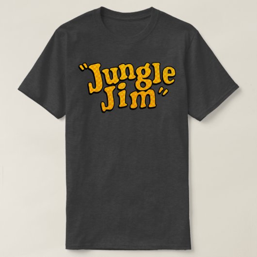 Jungle Jim Retro 70er Drag Racer T-Shirt (Design vorne)