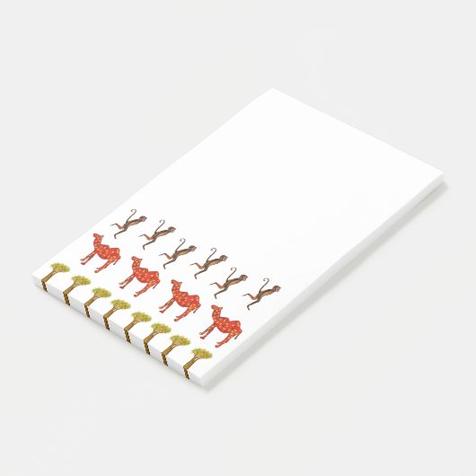 Jungle Jingle Zeichne Post-it-Notes Post-it Klebezettel (angewinkelt)