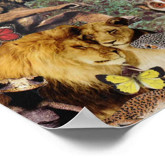 Jungle Jive Print Poster (Ecke)