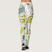 Jungle Joy: Cartoon Animal Fun Leggings (Rückseite)