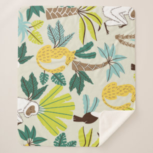 Jungle Joy: Cartoon Animal Fun Sherpadecke