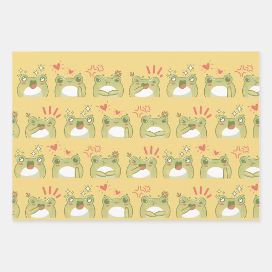 Jungle Joy Wrapping Paper Geschenkpapier Set (Vorderseite 2)