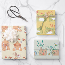 Jungle Joy Wrapping Paper