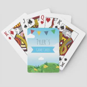 Jungle Kids Personalisiert Spielkarten