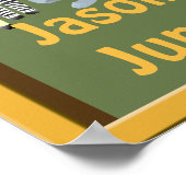 Jungle Kids Room Custom Poster (Ecke)