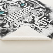 Jungle Kinderzimmer Bengalisch Tiger Blue Eyes Mus Sherpadecke (3/4)