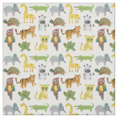 Jungle-Kinderzimmer-Fabrik Stoff (Muster)