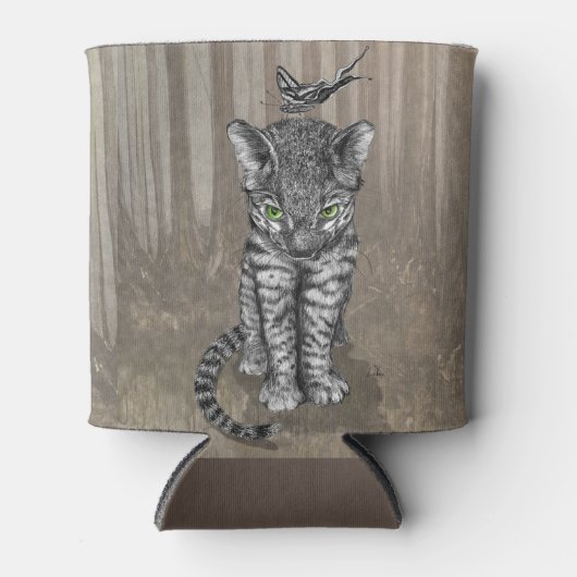 Jungle Kitty Can Cooler Dosenkühler (Vorderseite)