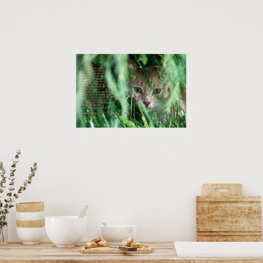 Jungle Legend Poster (Küche)