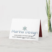 Jungle Leopard Weihnachtskarte - Rote Ausgabe Feiertagskarte (Rückseite)