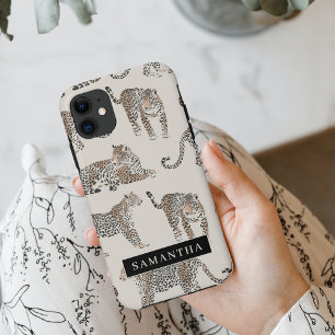 Jungle Leopard Wildtier Muster Case-Mate iPhone Hülle