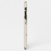 Jungle Leopard Wildtier Muster iPhone Hülle (Linke Seite)