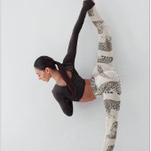 Jungle Leopard Wildtier Muster Leggings