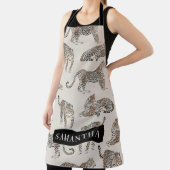 Jungle Leopard Wildtier Muster Schürze (InSitu)