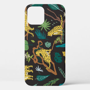 Jungle Leopards: Illustrationen zur Vintagen Tierw Case-Mate iPhone Hülle