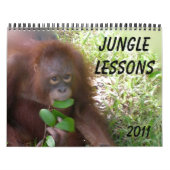 Jungle Lessons Wild Kalender (Titelbild)