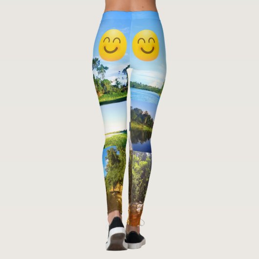 Jungle Light CG Leggings (Rückseite)