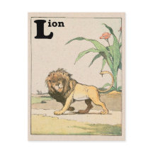 Jungle Lion Alphabet Animal