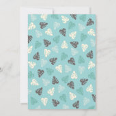 Jungle Lion Baby Dusche Danke Karte (Rückseite)