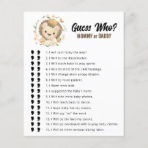 Jungle Lion King Guess Wer Mama oder Daddy Game