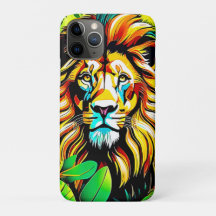 Jungle Lion Pop Art Design