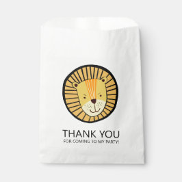 Jungle Lion Vielen Dank Kindergeburtstag Geschenktütchen