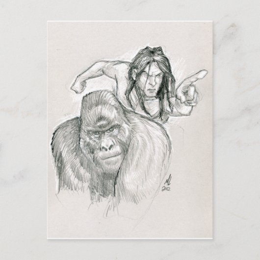 Jungle Lord Postkarte (Vorderseite)