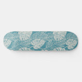 Jungle luxe - tropical pattern skateboard (Horizontal)