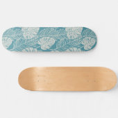 Jungle luxe - tropical pattern skateboard (Horizontal)