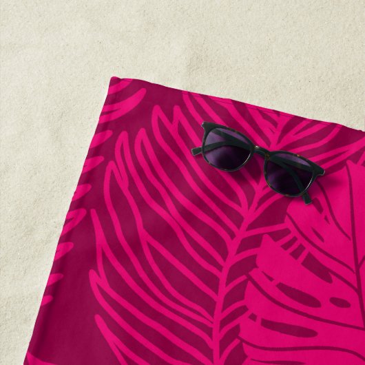Jungle luxe - tropical pattern strandtuch (Beispiel)
