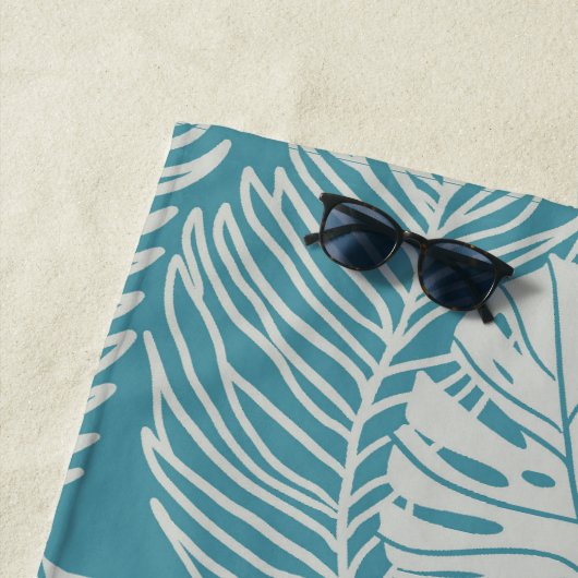 Jungle luxe - tropical pattern strandtuch (Beispiel)