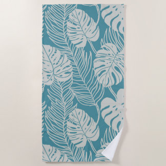 Jungle luxe - tropical pattern strandtuch