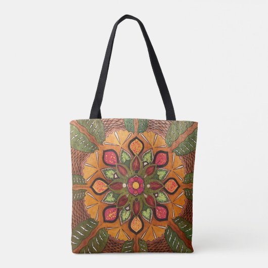 Jungle Mandala Tasche (Rückseite)
