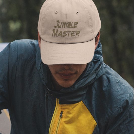 Jungle Master Bestickte Baseballkappe