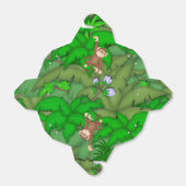 Jungle Monkey Birthday Party Fevor Box Geschenkschachtel (Ungefaltet)