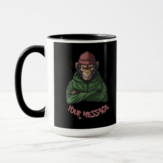 Jungle Monkey Tasse (Links)