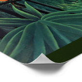 Jungle Monkeys Folk Art von Rousseau Poster (Ecke)