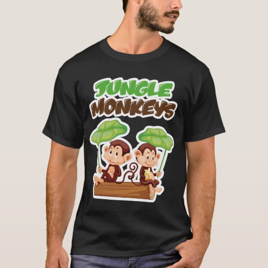 JUNGLE MONKEYS T-Shirt (Vorderseite)