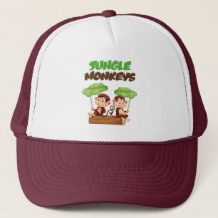 JUNGLE MONKEYS TRUCKERKAPPE