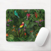 Jungle 🌴 🌺 🦜 mousepad (Mit Mouse)