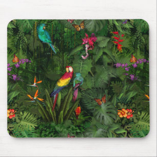 Jungle 🌴 🌺 🦜 mousepad