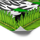 JUNGLE MURAL FÜR KINDER POSTER (Ecke)