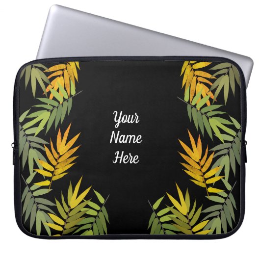Jungle Nature Laptopschutzhülle (Vorderseite)
