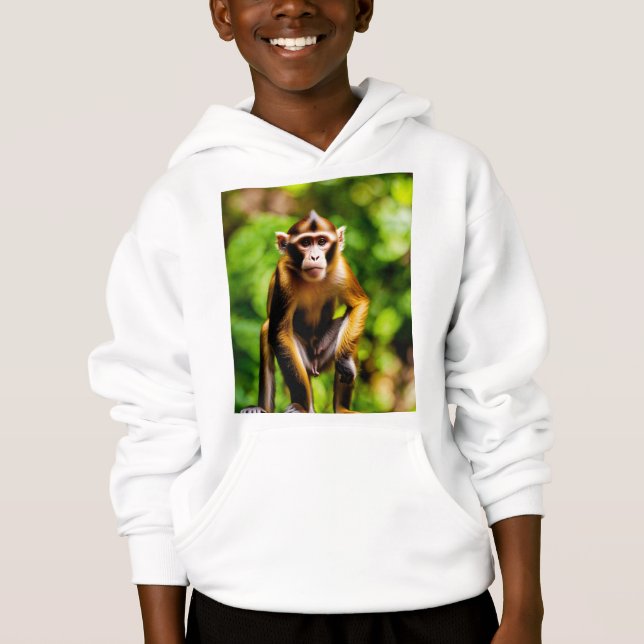 Jungle-Neugier-T - Shirt (Vorderseite)