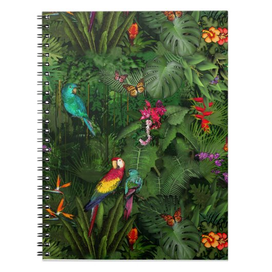 Jungle-Notebook Notizblock (Vorderseite)