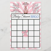 Jungle oder Zoo Tierische Babyduschenspiele Flyer (Vorne)