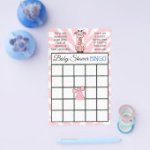 Jungle oder Zoo Tierische Babyduschenspiele Flyer (Einzeln)