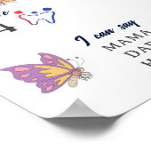 Jungle Over the Rainbow 1. Year Meilenstein Poster (Ecke)