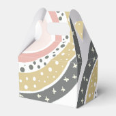 Jungle Over the Rainbow Baby Shower Danke Geschenkschachtel (Rückseite)